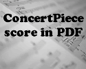 Concert Piece Score in PDF